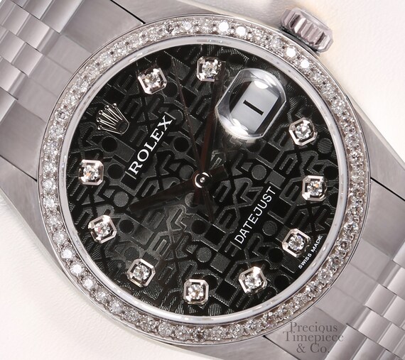 rolex datejust jubilee diamond dial