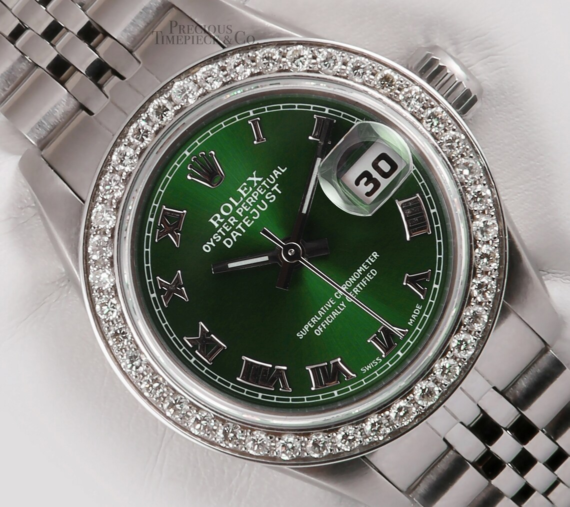 datejust green roman