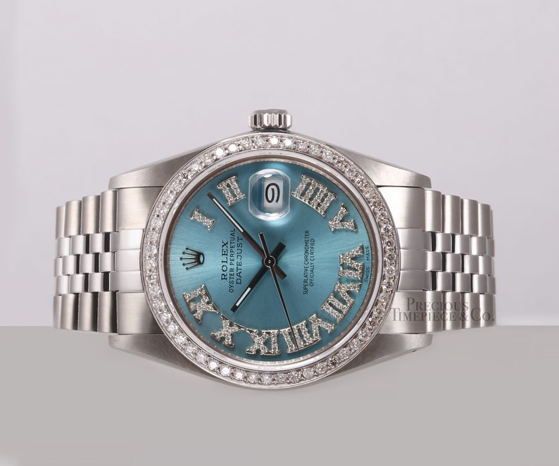 rolex datejust ice