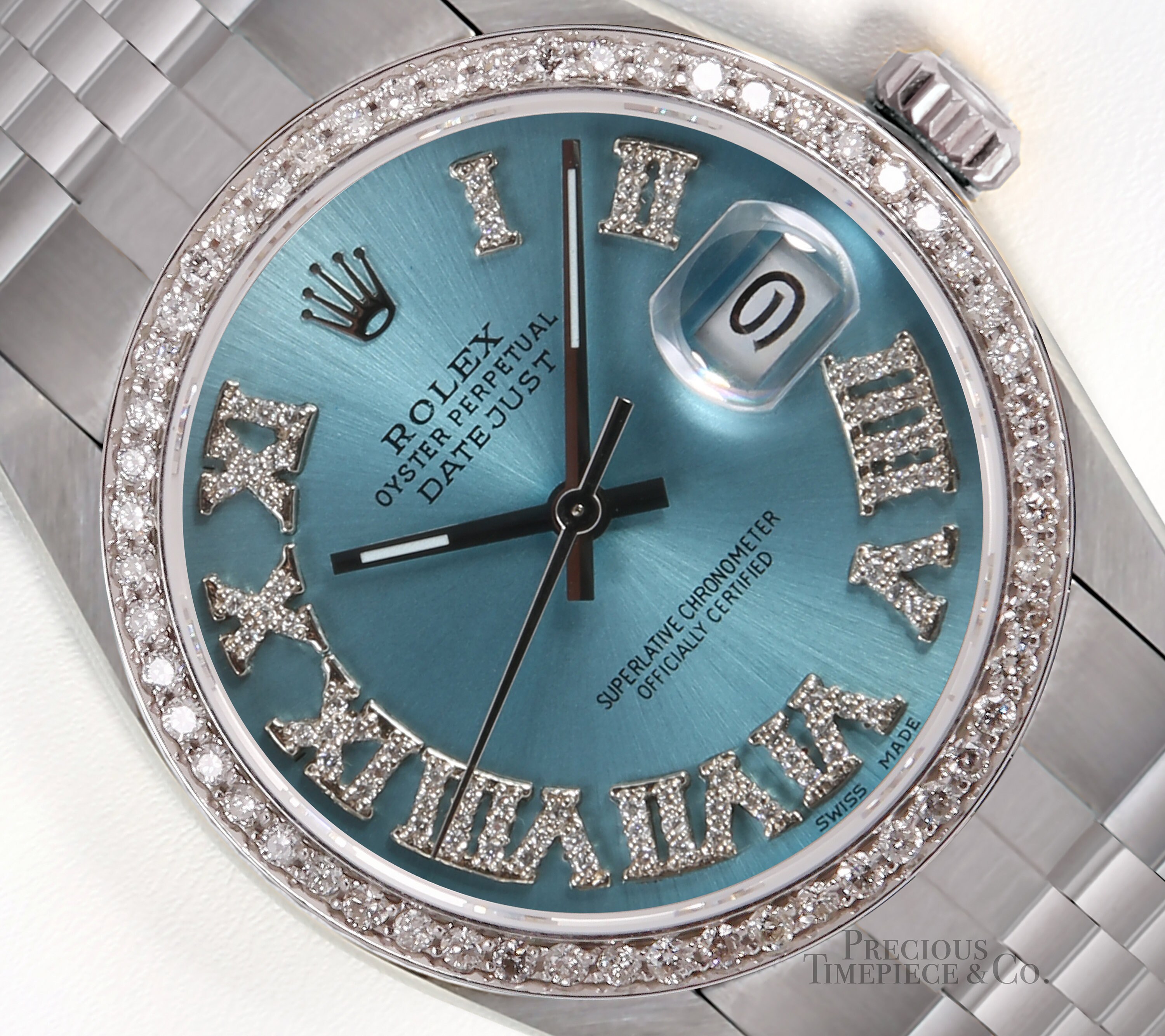 Rolex Datejust Stainless Steel 36mm-ice 