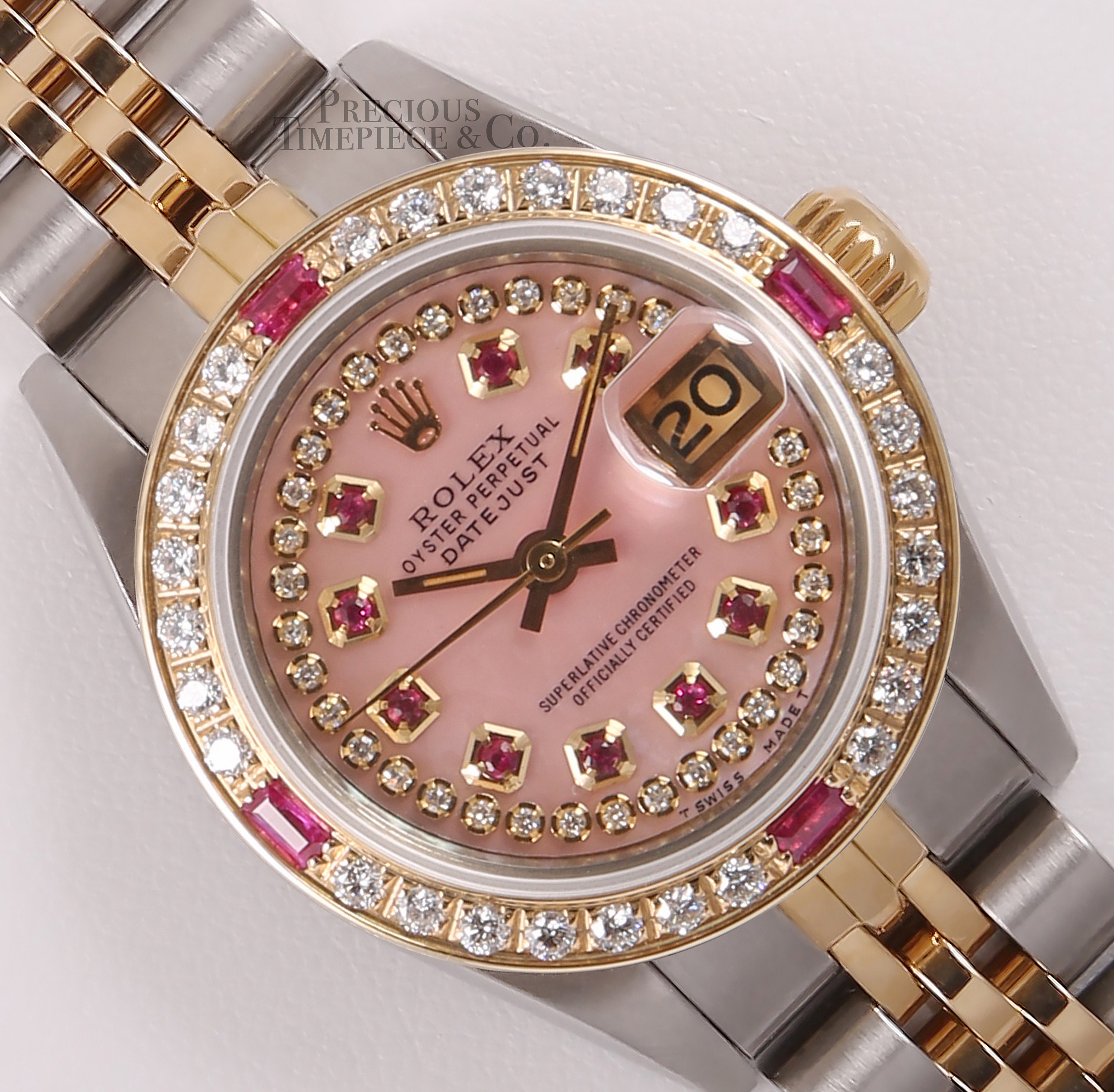 women's datejust diamond bezel