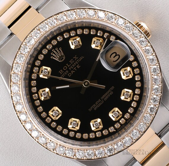 Rolex Datejust 36mm Two Tone 18k Gold 
