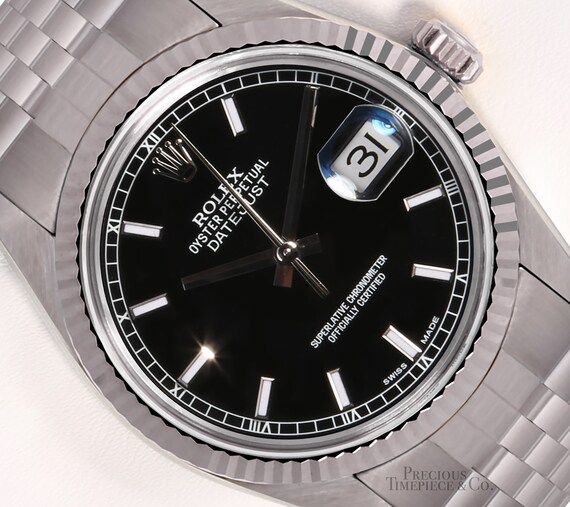 Rolex Datejust 36mm Stainless Steel 18k 