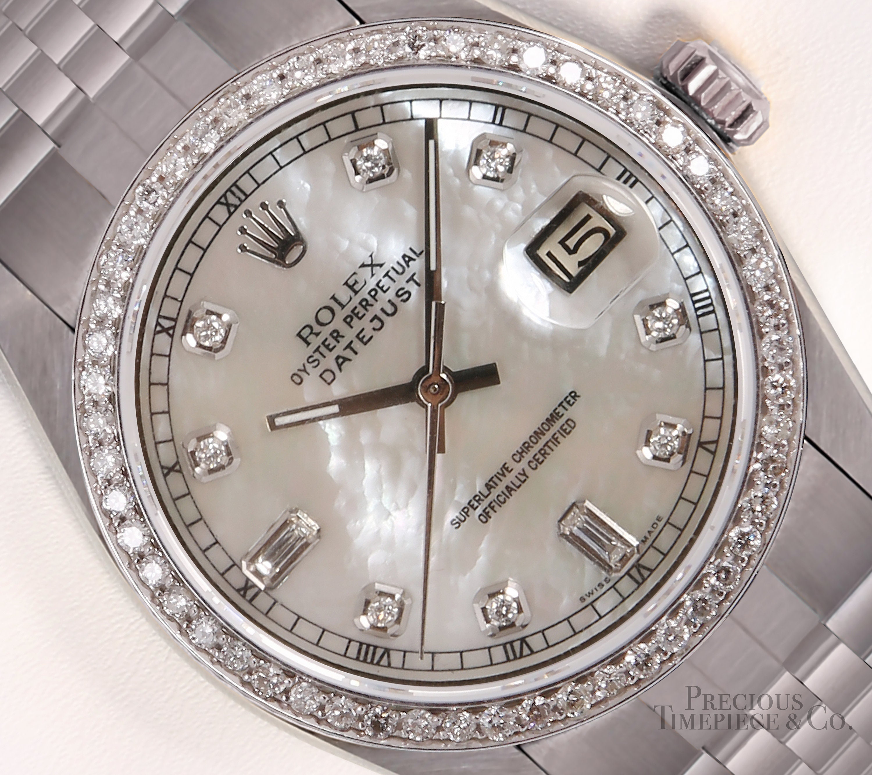 Rolex Datejust S/steel 36mm Watch 