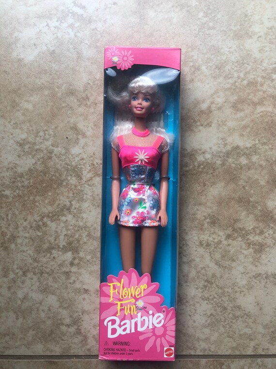 flower fun barbie 1996