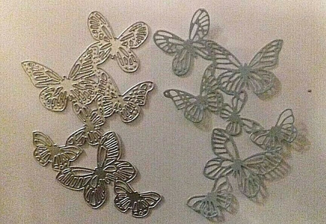 Sizzix Die Cutter Butterfly Butterflies 12cm X 8cm Fits Big Etsy