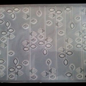 Sizzix Patchwork Embossing Folder 4.5x5.75 works in most machines