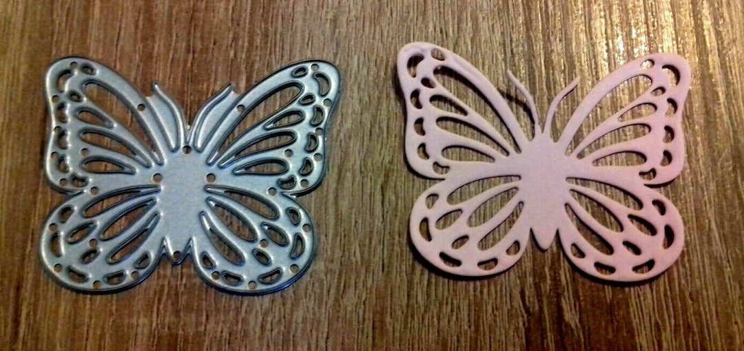 Sizzix Die Cutter Butterfly 1 Thinlits Fits Big Shot Cuttlebug Etsy