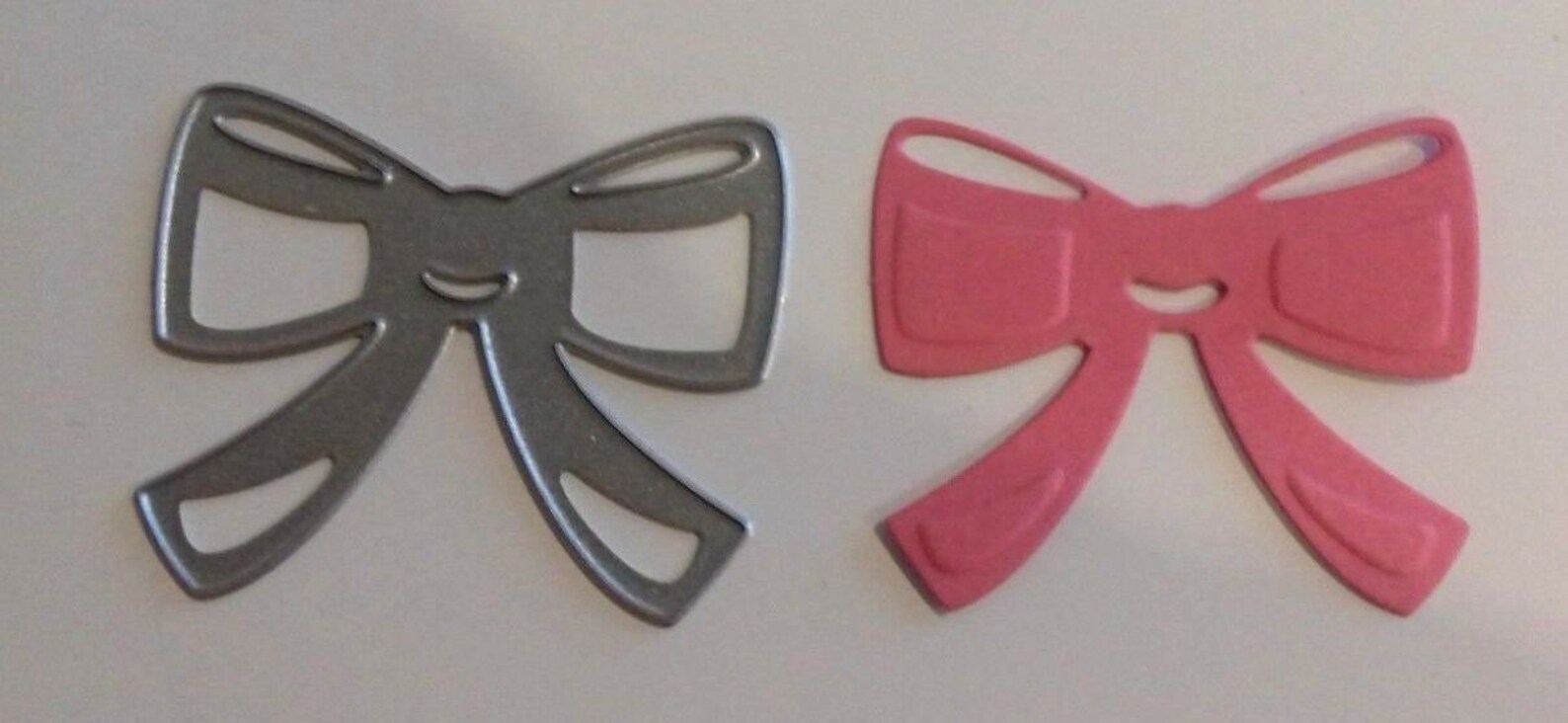 Sizzix Die Cutter Embossed Ribbon Bow Thin Fits Sizzix Big Etsy