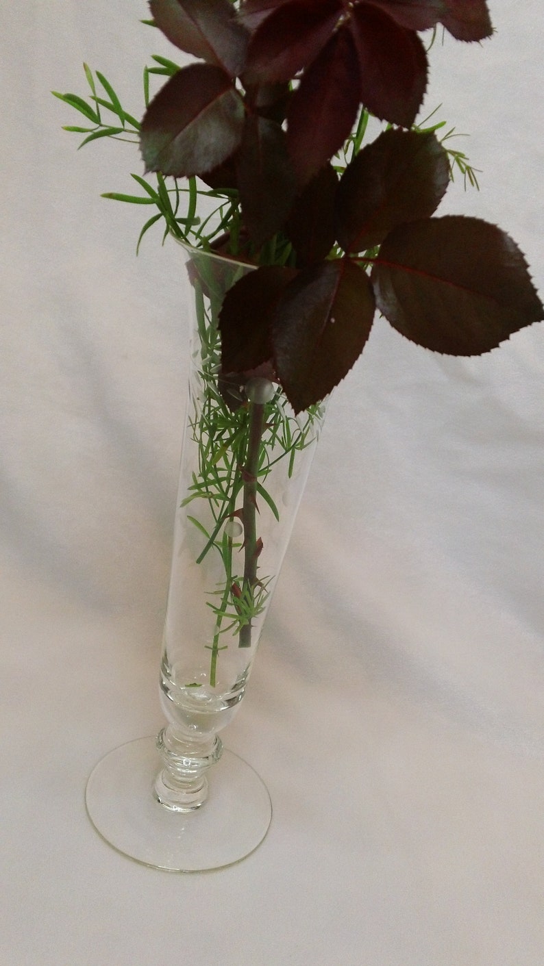 Vase Cut Glass Vase Willow Moon Pattern Pioneer Of Japan Etsy