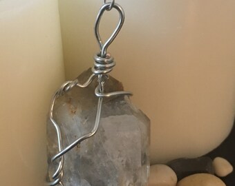Herkimer Diamond - Healing Pendulm - Large Stone