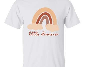 Little Dreamer Girls T-Shirt, 100% cotton, Girls Graphic Tee, Dreamer