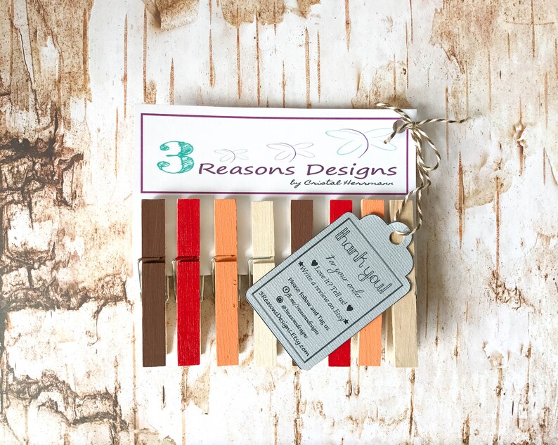 Thanksgiving Decor Fall decor Decorative Clothespins Photo Display Office Organization Card Holders Fridge Magnets Party Decor image 7