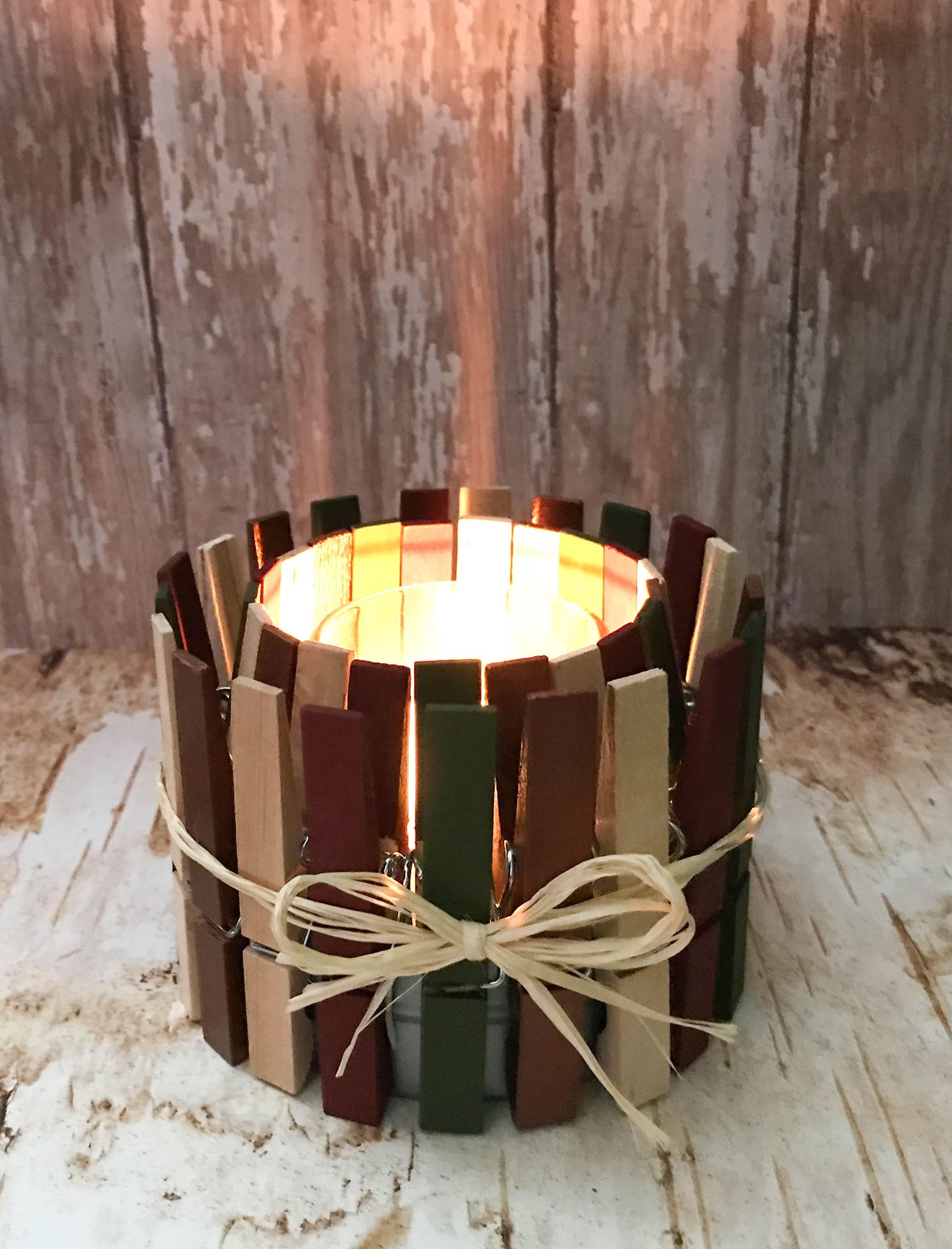 Fall Candle Holder Fall Decor Autumn Decor Thanksgiving Decor Candle