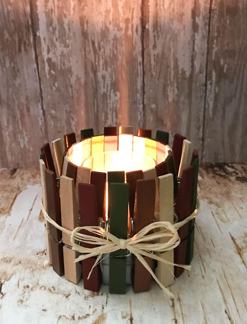 Fall Candle Holder Fall Decor Autumn Decor Thanksgiving Decor Candle