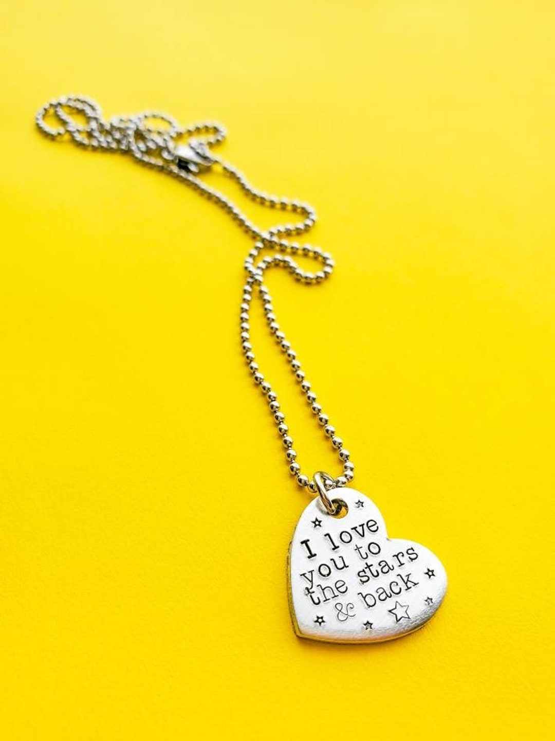 I Love You to the Stars and Back Necklace / Christmas Gifts for Her