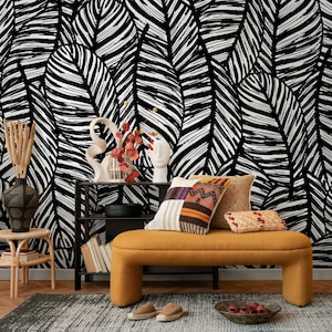 Tapete abziehen und aufkleben Abnehmbare Tapete Wanddeko Wohndekor Wandkunst druckbare Wandkunst Raumdekor Wandbehang - B624