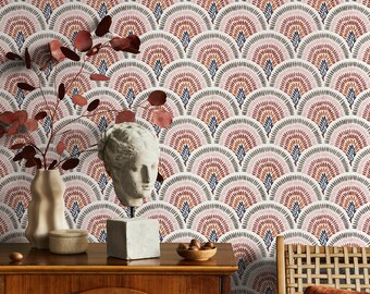 Tapete abziehen und aufkleben Abnehmbare Tapete Wanddeko Wohndekor Wandkunst druckbare Wandkunst Raumdekor Wandbehang - B633