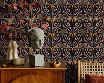 Abnehmbare Tapete Wandbild Wandbild Wandbild Abnehmbare Tapete Wandbild - Schälen und Aufkleben Tapeten Wandbild - Art Deco - B545