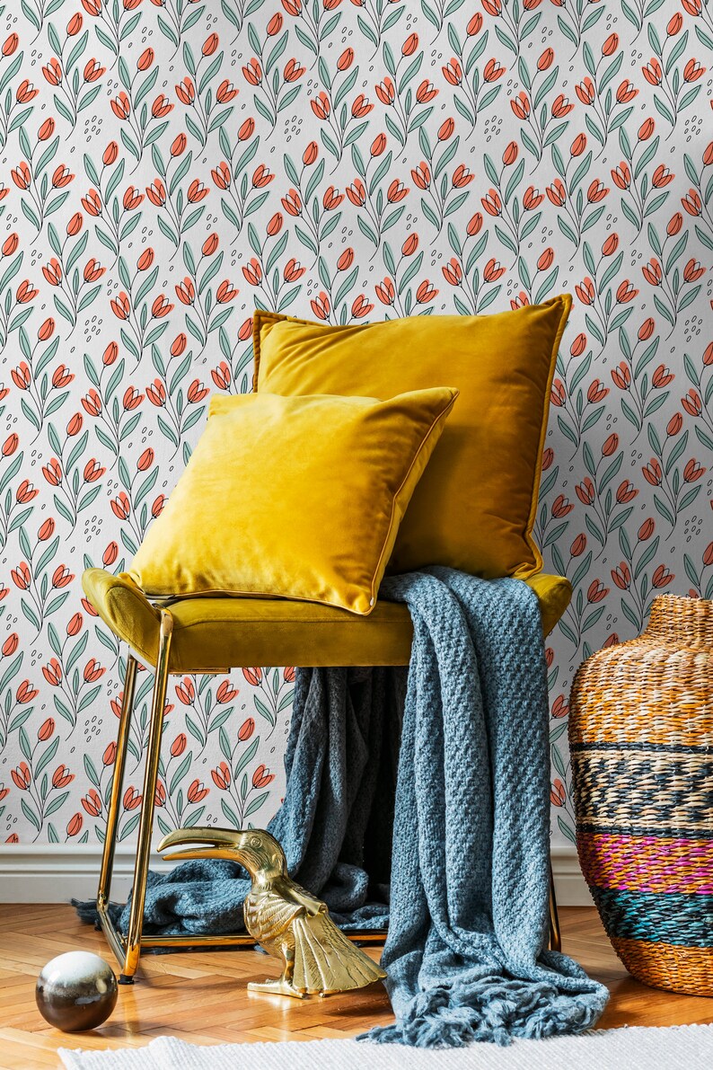 Peel and Stick Wallpaper Removable Wallpaper Wall Decor Home Decor Wall