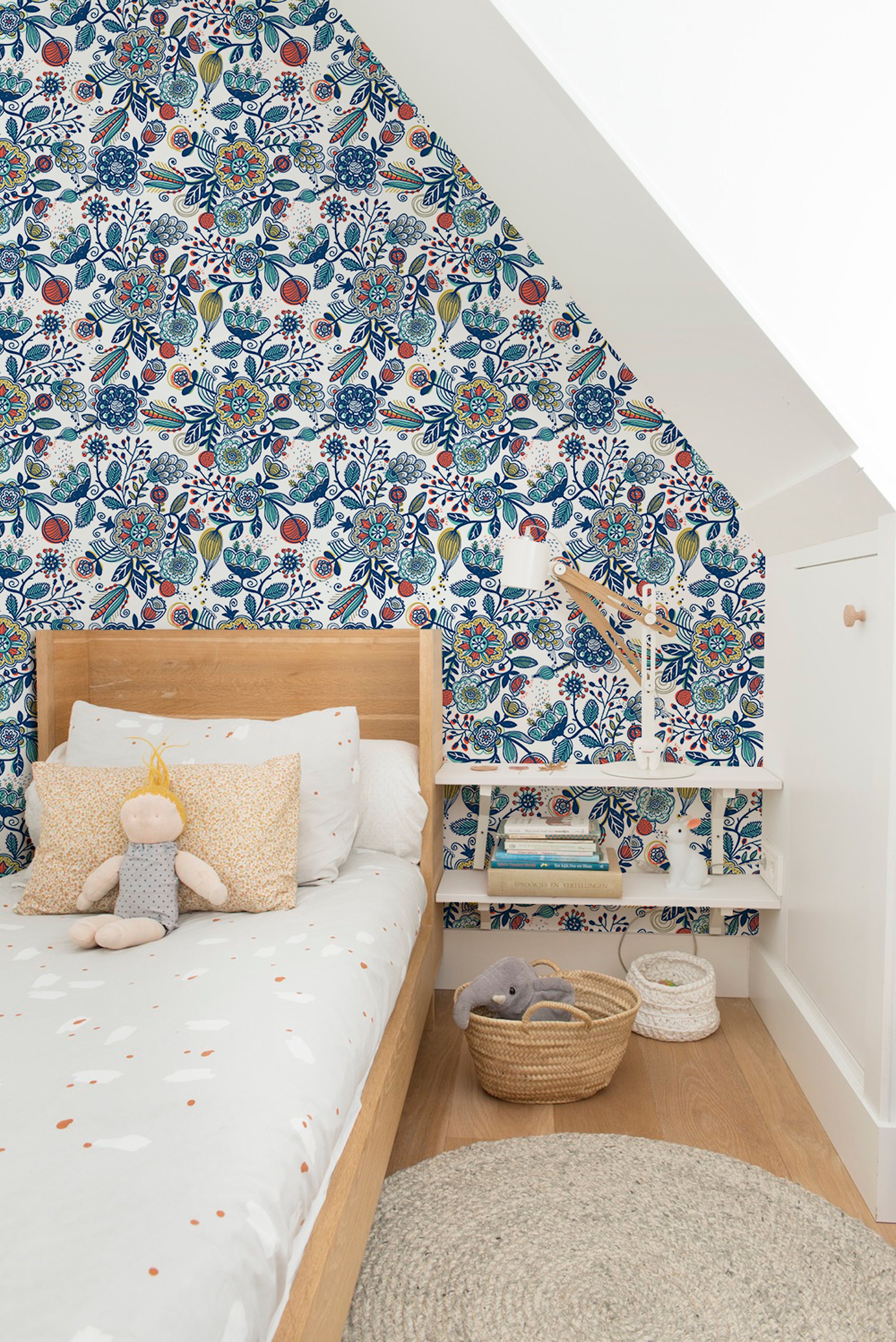 Boho Wallpaper Boho Wall Mural Boho Style Peel and Stick Etsy