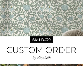 Pedido personalizado para: Elizabeth - D479