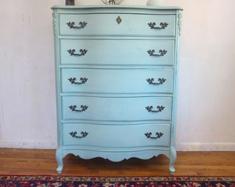 Mint Green Dresser Etsy