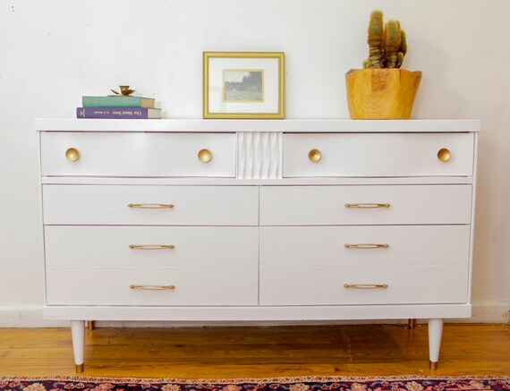 mid century modern changing table