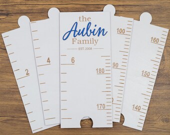 Height Chart Ruler with Name, Ruler Growth Chart, Kids Height Measurer, Wall Height Chart, Wood Measuring Stick for Kids, Engraved Ruler