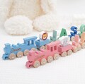 Personalized Train with Child’s Name | Custom Magnetic Animal Train | Keepsake Toy | Newborn or First Christmas Gift product logo