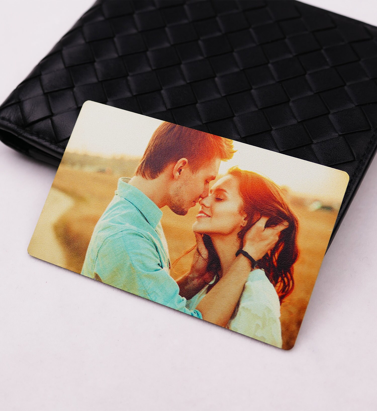 Personalized Wallet Card With Love Quote Metal Wallet Card Etsy