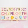 Personalized Name Puzzle for Baby – Wooden Toddler Toy, Baby Shower Gift, Custom Keepsake product logo