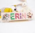 Custom Name Puzzle With Pegs, Personalized Baby Gift for 1st Birthday, Montessori Toy for Child,  Wooden Name Puzzle,  Unique Easter Present product logo