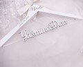 Wedding Hanger Engraved with Date | Bridal Shower Gift | Bride Hanger Laser Cut | Gift for Her | Wedding Shower Gift for Bride MG003 product logo
