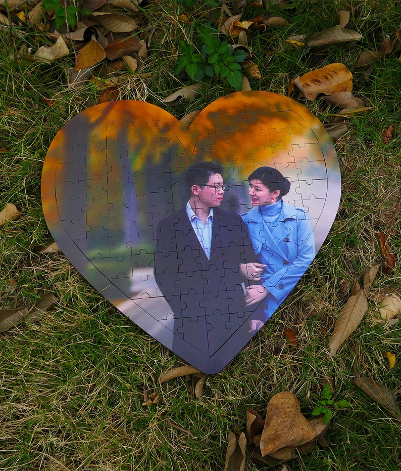 Jigsaw Puzzle for Adults Wooden Photo With Custom Puzzle Etsy