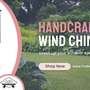 Handmade Memorial Wind Chime: Engraved Sympathy Gift