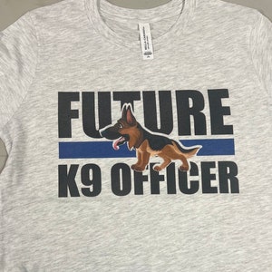 Future K9 Officer, Kid&#39;s K9 T-Shirt, Police K9 T-Shirt