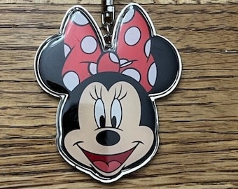ディズニー ミニーマウス メタルキーホルダー ミニーキーリング