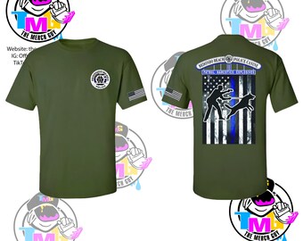 Redondo Beach Police K-9 Pier Logo (Men's Crew)