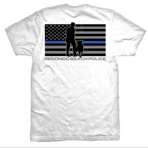 Redondo Beach Police K-9 TBL Flag (Men) image 5