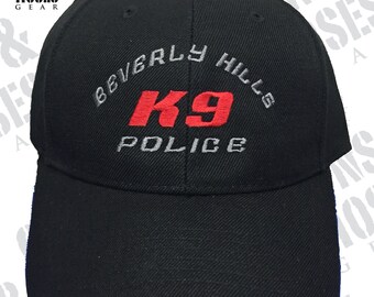Beverly Hills PD K-9 Hat (Velcro) - Beverly Hills Police K9 Hat, Beverly Hills K9, Police K9 Hat, Official K9