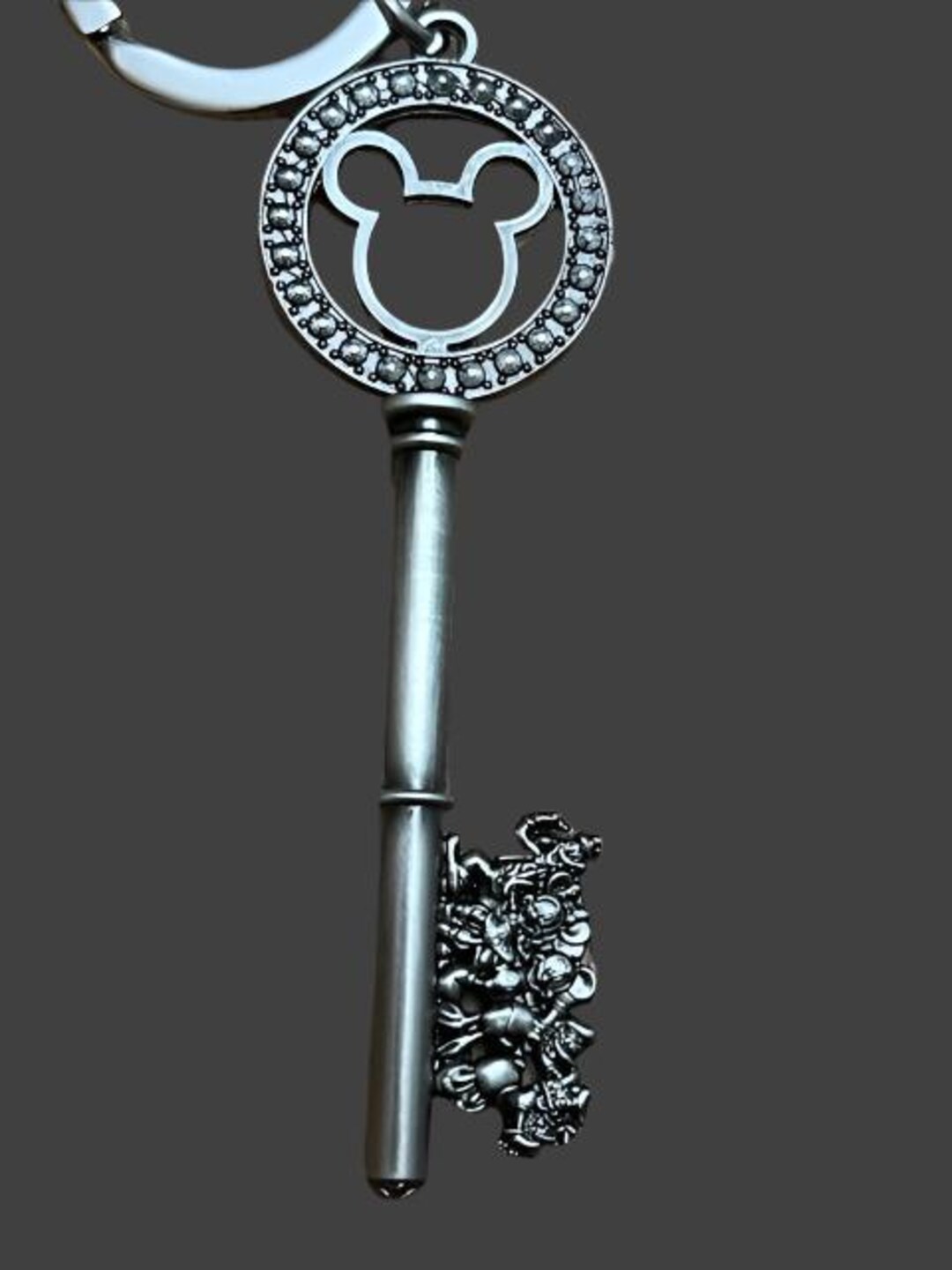 Officially Licensed Disney Brass/pewter Keychain - Masterkey - Etsy