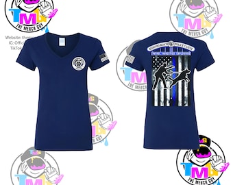 Redondo Beach Police K-9 Pier Logo (V-Neck)