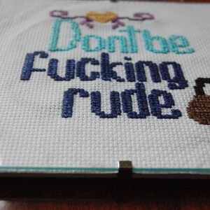 Kardashian Quote Cross Stitch image 2