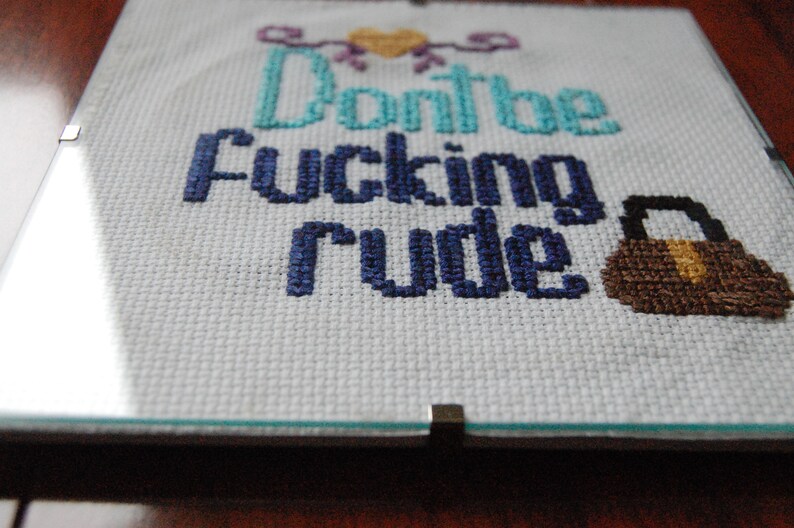 Kardashian Quote Cross Stitch image 2