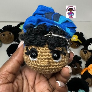 Head wrap Purse Charm