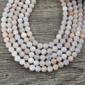 8mm Fresh Pink Smooth Round Beads,High Quality Jade Beads,Healing Gemstone Beads,Jade Beads Supply,Wholesale Beads,DIY Crafts,Jewelry Making