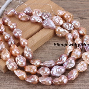 AAAA + Echte Natürliche Süßwasser Barock Perlen,Natürliche Lila Freiheit Flameball Perle,Feuerball Perlen,Hochglanz Perlen,Wholesale-YHZ004-6