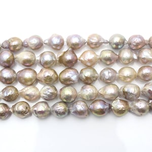 12-15mm Natural Color Baroque Pearl,Loose Freshwater Pearl Beads for Jewelry Making,Wholesale Pearls,Pearl Supplies,DIY-About 28pcs/Strand