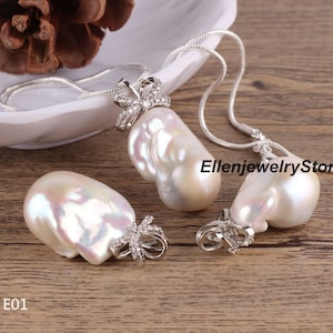15-18x18-25mm Natural White Baroque Pearls Pendant,Teadrop Freshwater Pearls  Pendant Supply,Loose Pendant Supply,Pendants For Gift-DZ002